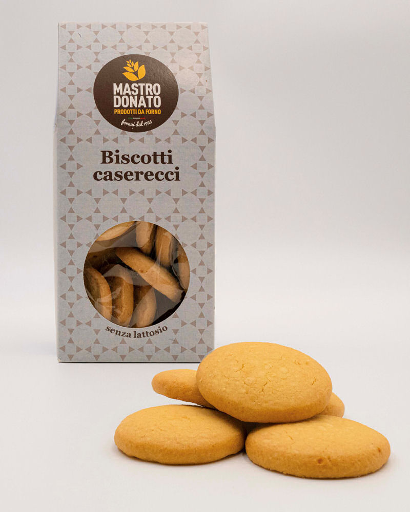 Biscotti caserecci senza lattosio