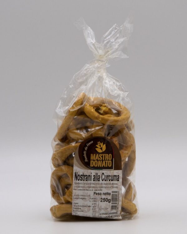 Taralli nostrani alla curcuma